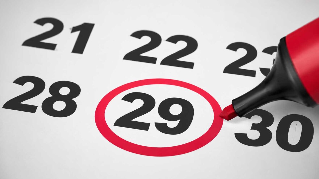 Sabato 29 agosto chiusi